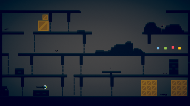 bombed house