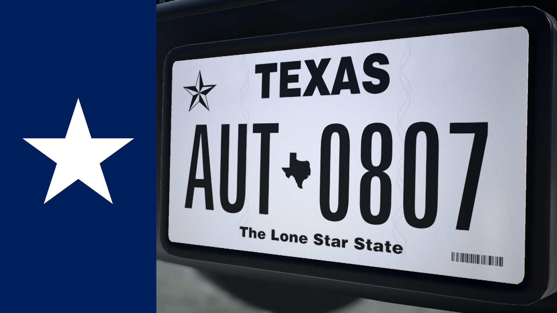 Texas License Plate Pack ('00 and '12, 3 plates!) (4.27)