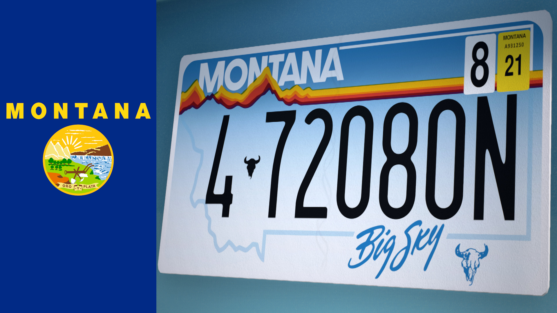 Montana License Plate Pack ('93 and '12!) (4.27)