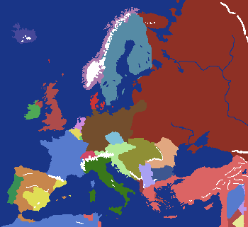 Europe - 1835