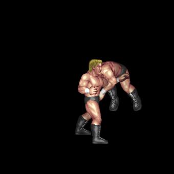 Run Up Corkscrew Leg Drop
