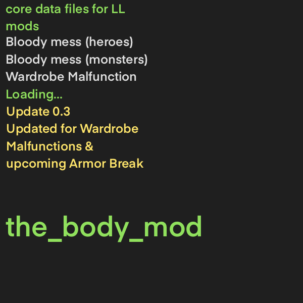 LL - TheBodyMod