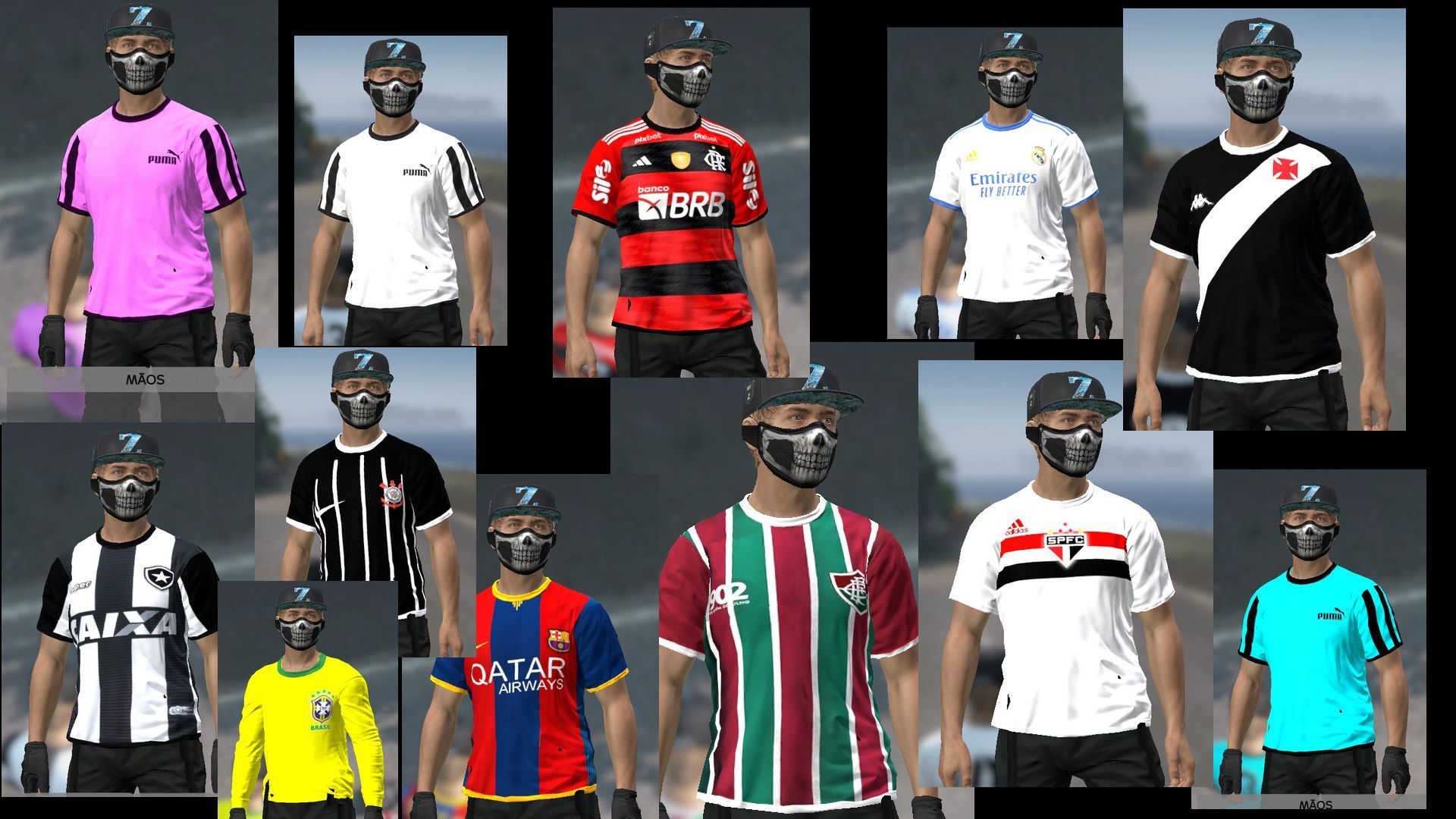 CROFT CamisasdeTimeBR