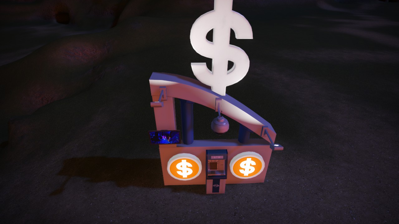 single atm with camera