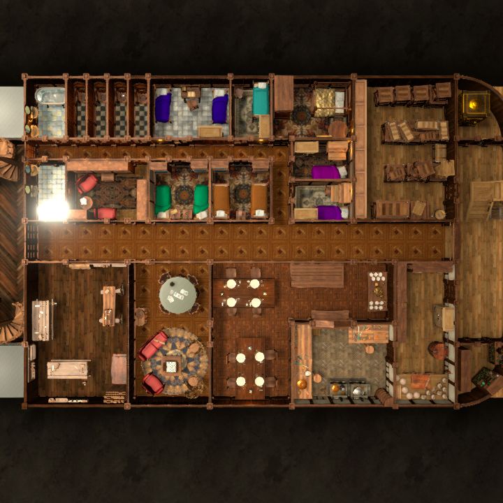 SpellJammer Botany Explorer Lower Deck