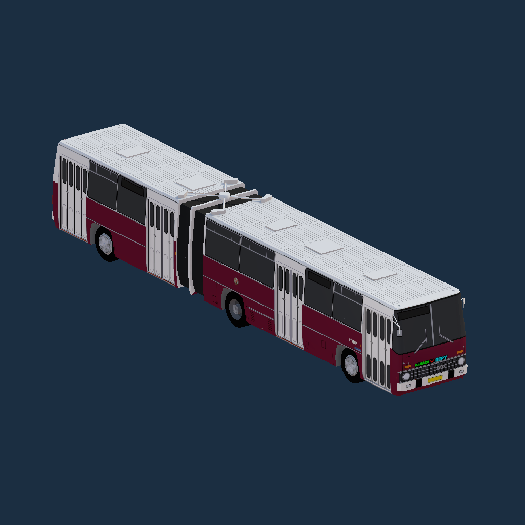 Prague (late 1990s, Řepy depot) - Ikarus 280.08