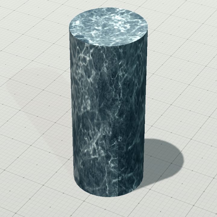 Blue Marble Column Oversized