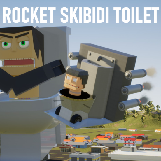 Rocket Skibidi Toilet! Skibi