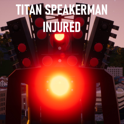 Injured Titan Speakerman! Skibi (REVAMPED)