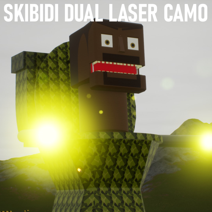 Dual Laser Skibidi Camo! Skibi