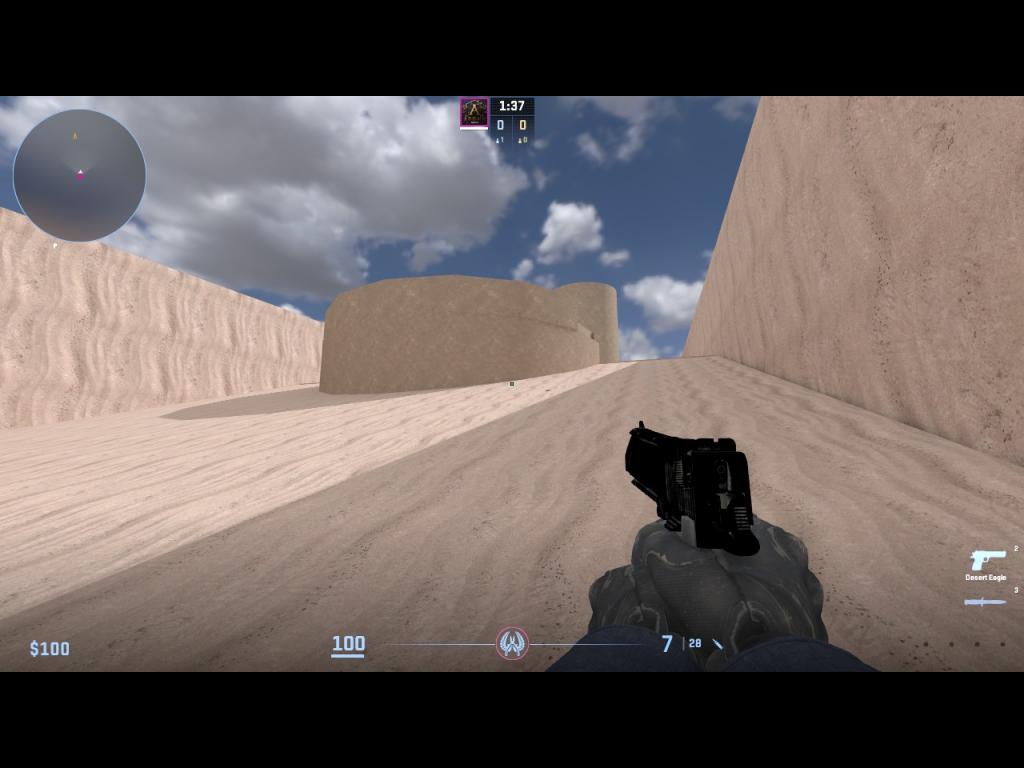 Dessert hilltop 1v1 – Counter-Strike 2 Mod