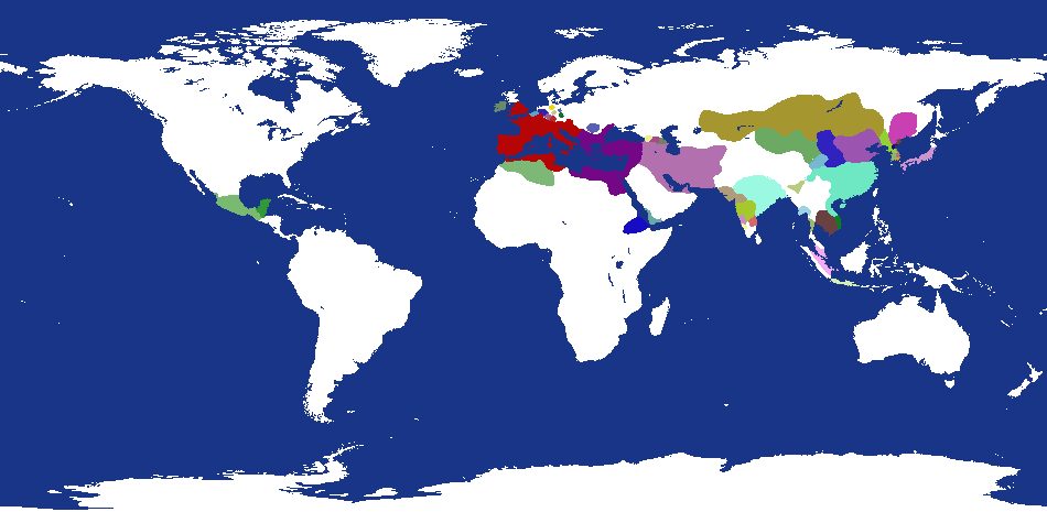World Map - 400