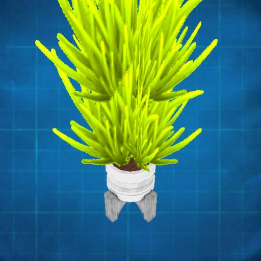 long green plant