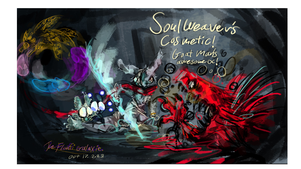 The Soulweaver! GOATMANS awesome sloog oc!