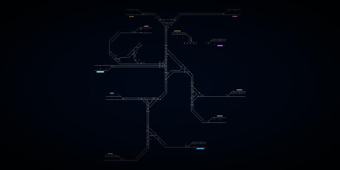 Murachjaah Hizroom Railway Route