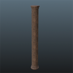 Balustrade Pillar 185cm (Old Wood)