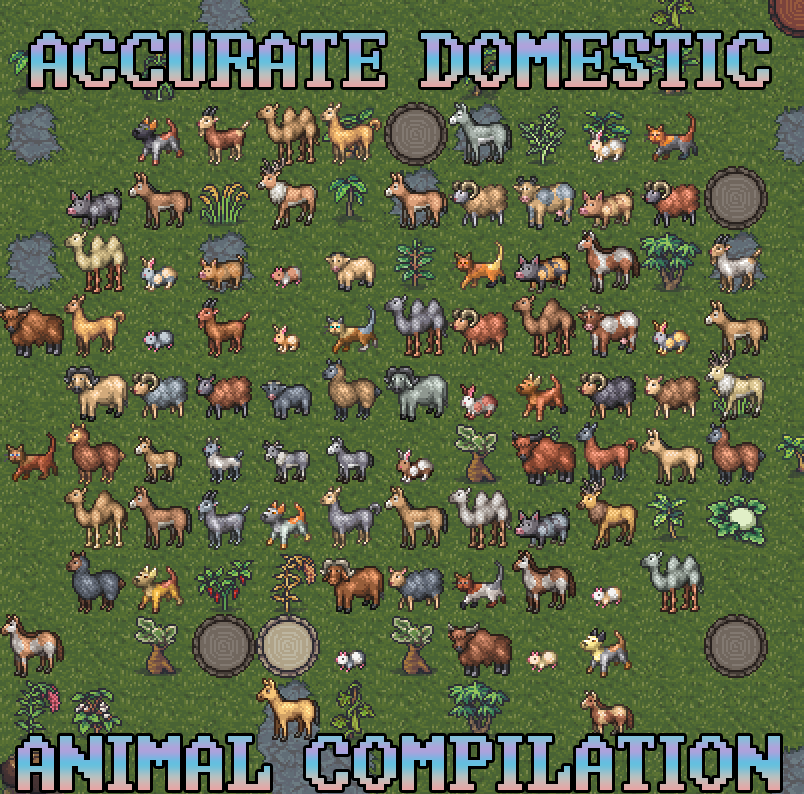 Accurate Domestic Animal Graphics Compilation