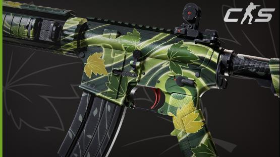 M4A4 | Spring wind (Fixed the  PBR range)