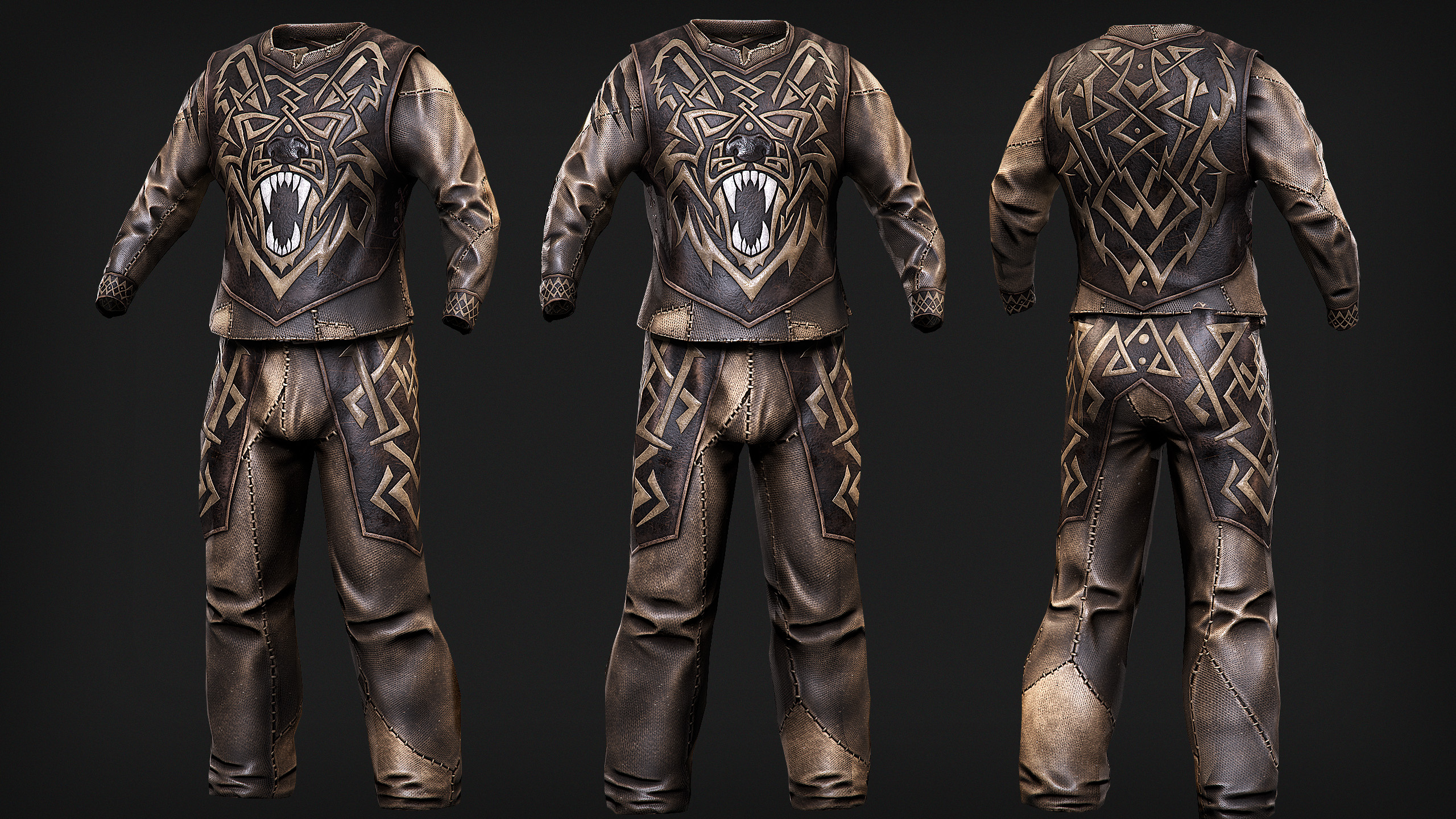 Desert Beast Burlap Pants