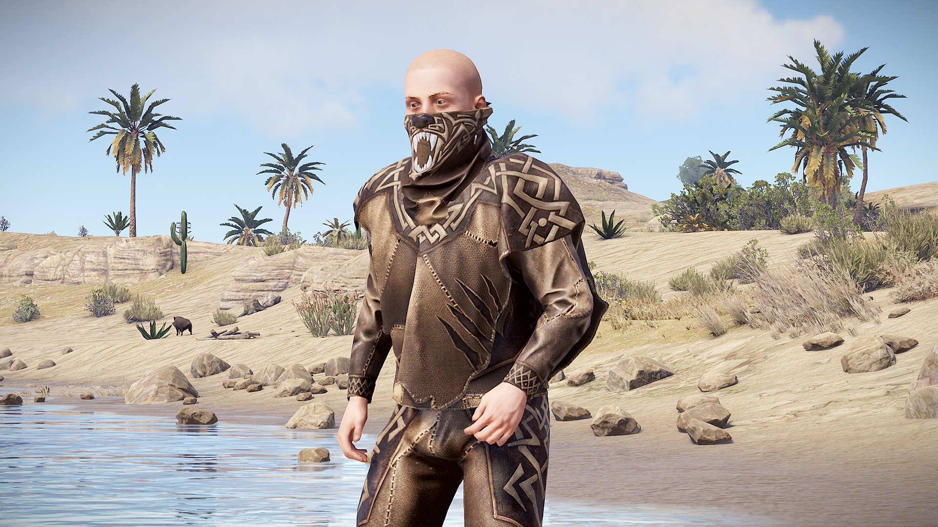 Desert Beast Burlap Pants