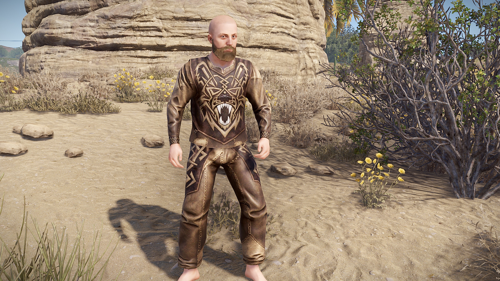 Desert Beast Burlap Pants