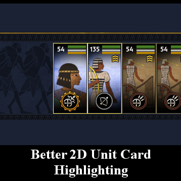 Better 2D Unit Card Highlighting