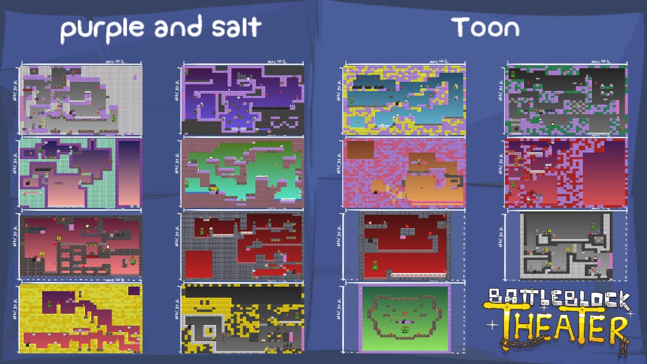 purple and salt