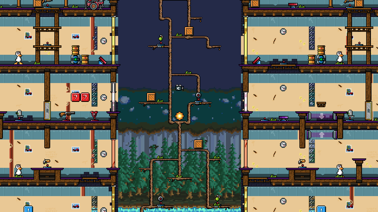 Corrupted towers