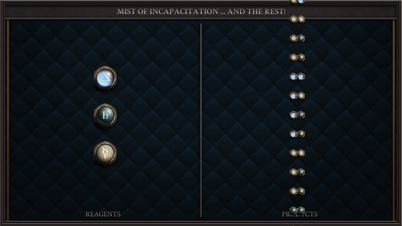 Mist of Incapacitation ... And The Rest!