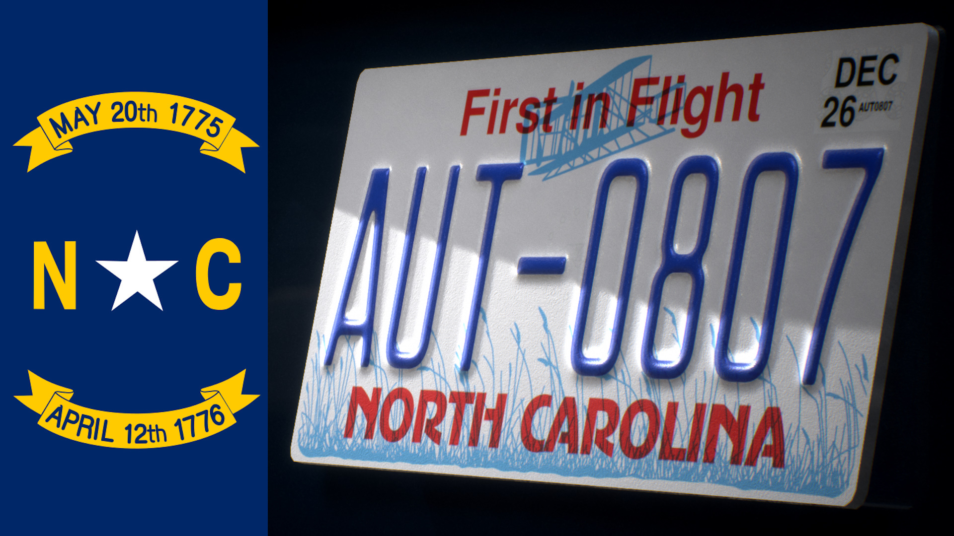 North Carolina License Plate Pack ('82-present) (4.27) (Update 1)