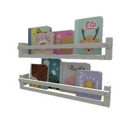 TS4 Babybook shelf - white
