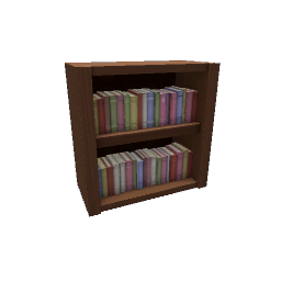 TS4 Sectional bookcase, half - medium wood - 3