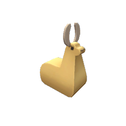 TS4 Llama decoration - yellow
