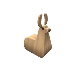 TS4 Llama decoration - wood