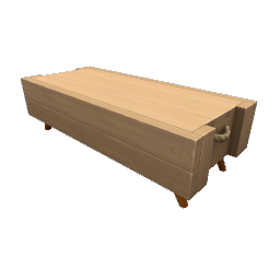 TS4 Crate coffee table - light wood