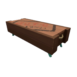 TS4 Crate coffee table - medium wood