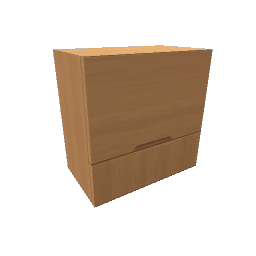 TS4 Modern kitchen set, cabinet - light wood