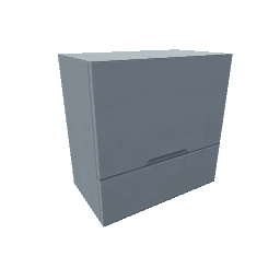 TS4 Modern kitchen set, cabinet - blue