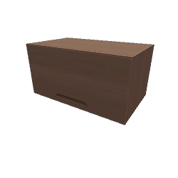 TS4 Modern kitchen set, small cabinet - medium wood