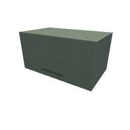 TS4 Modern kitchen set, small cabinet - green