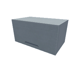TS4 Modern kitchen set, small cabinet - blue
