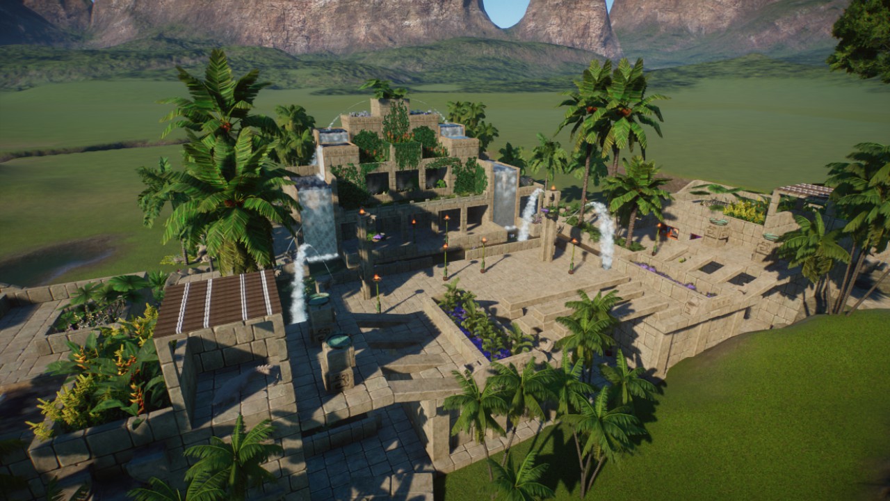 Hanging Gardens plaza preview