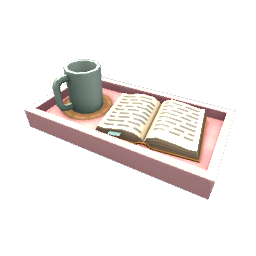 TS4 Cozy tray - pink