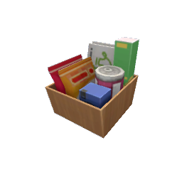 TS4 Box of snacks