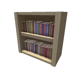 TS4 Sectional bookcase, half - light wood - 3