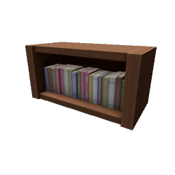 TS4 Sectional bookcase, quarter - medium wood - 3