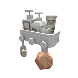 TS4 Shower shelf - white