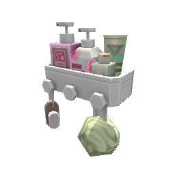 TS4 Shower shelf - pastel