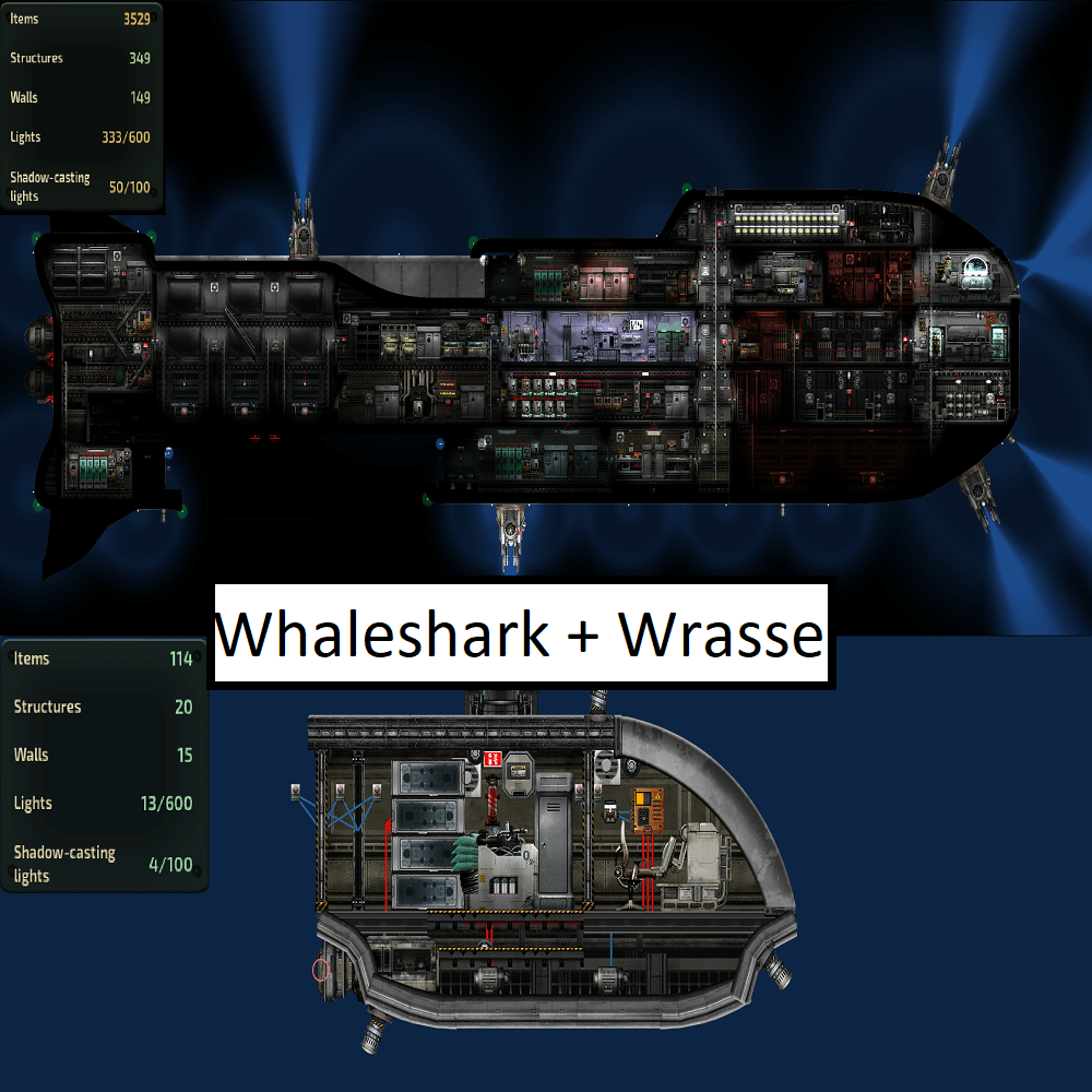 Whaleshark Universal Sub (VANILLA) – Barotrauma Mod