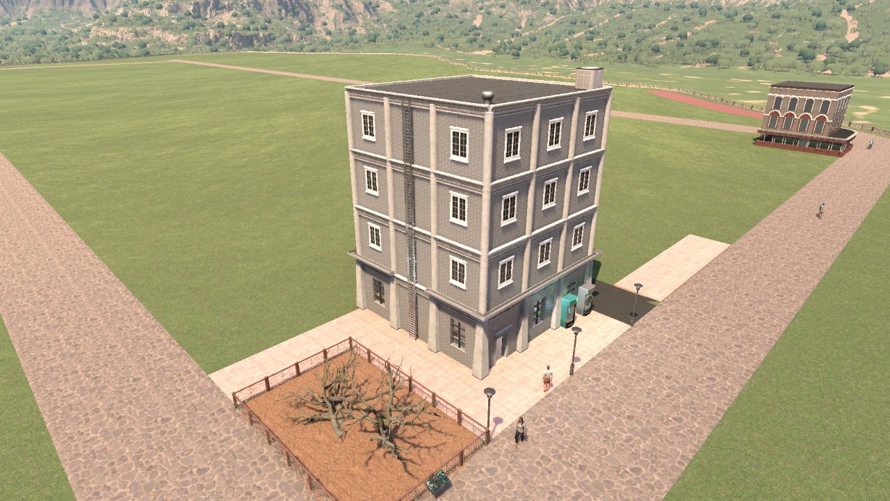 City Building with Gift-Shop